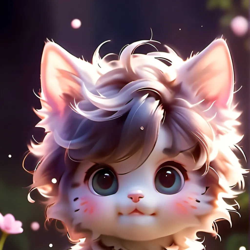 chat with ai character: cute cat