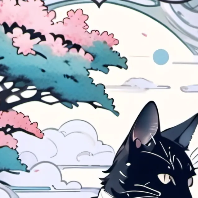 chat with ai character: cartoon cat