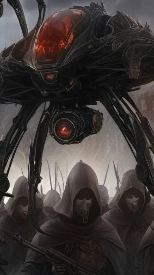 ai character: robô  background