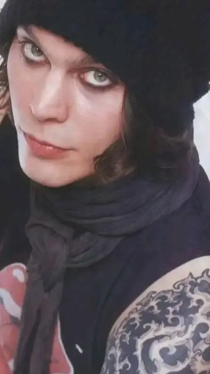 ai character: Ville Valo  background
