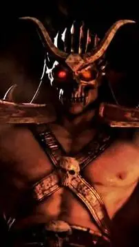 ai character: shao khan  background