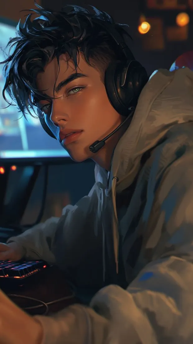 ai character: Parker background