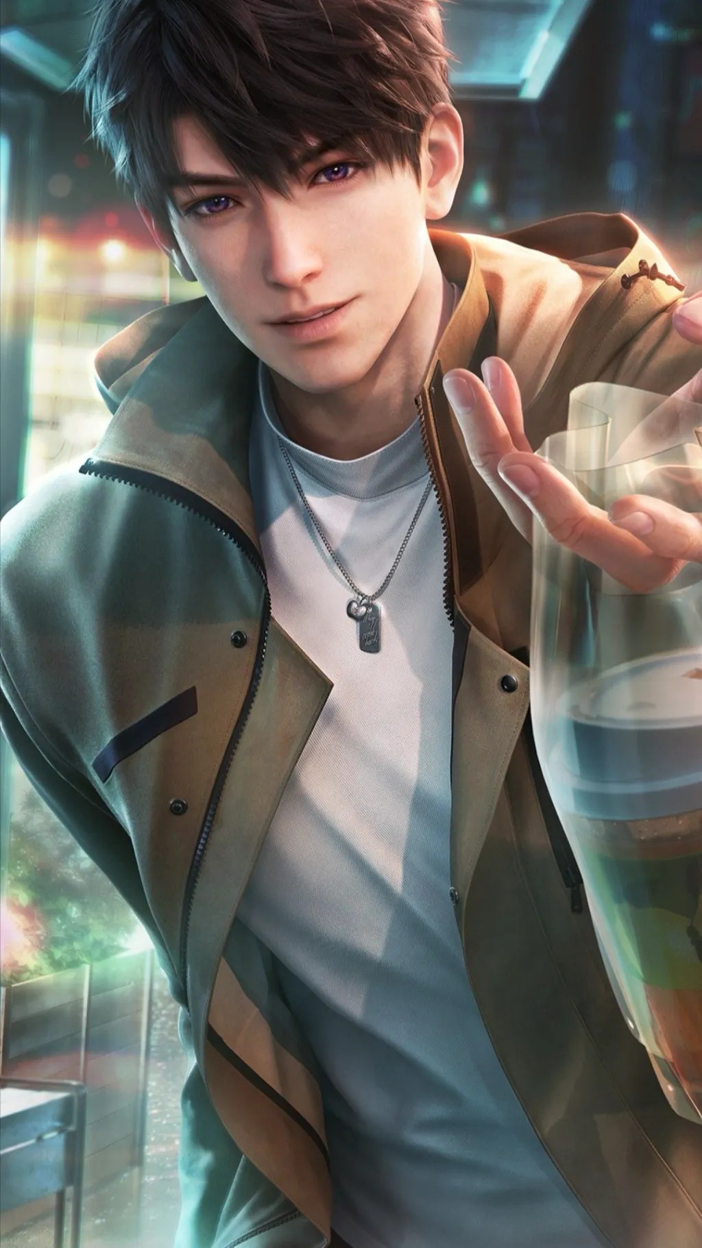 ai character: Caleb background