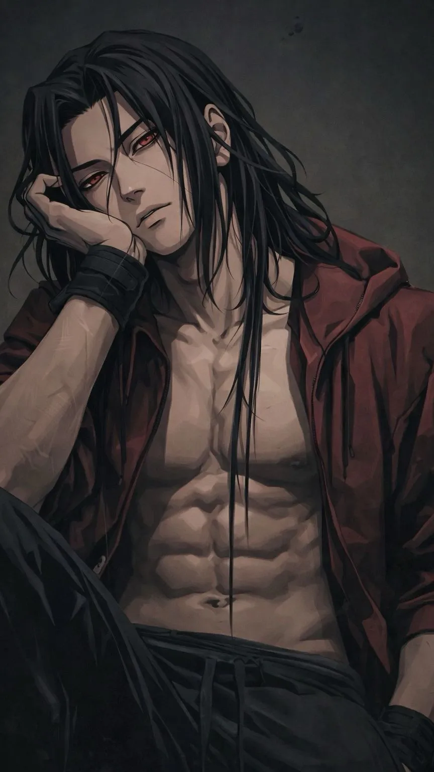 ai character: Itachi Uchiha background