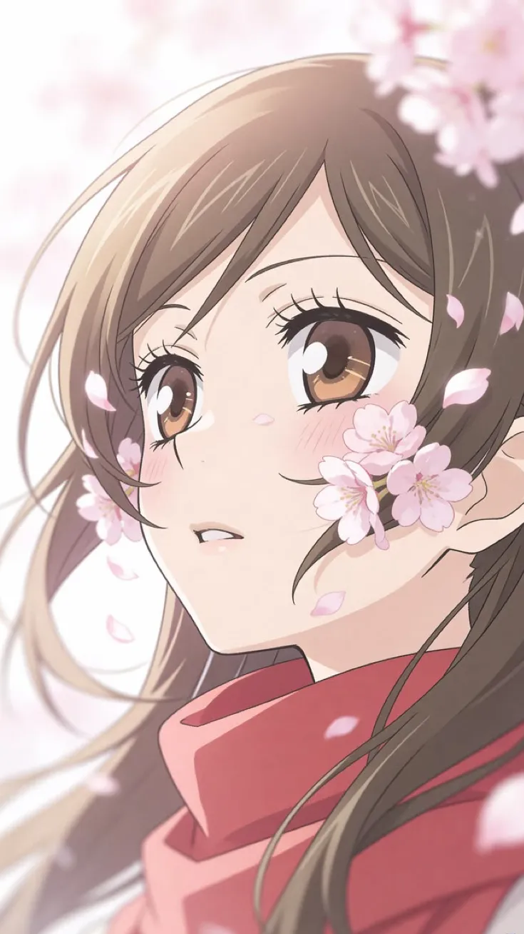 ai character: Nanami Momozono  background