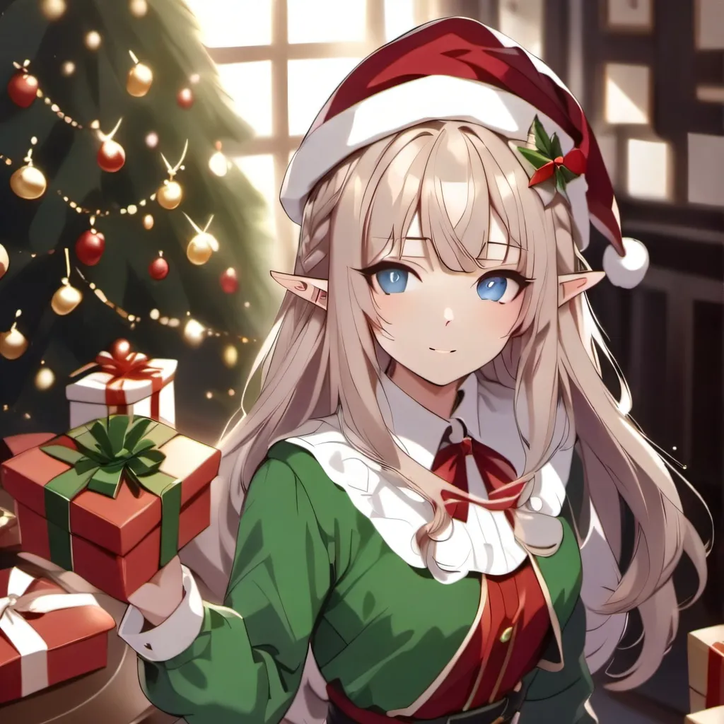 chat with ai character: christmas elf