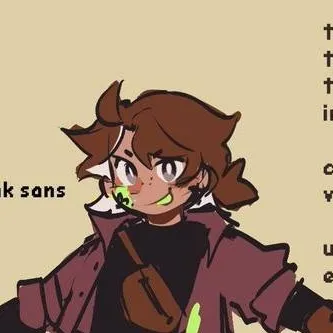 chat with ai character:  Ink Au UTY remake