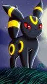 ai character: umbreon background