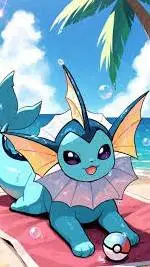 ai character: Vaporeon background