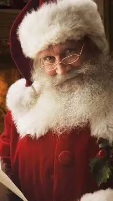 ai character: Santa Claus background