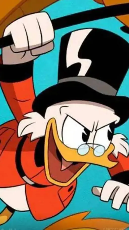 ai character: scrooge mcduck background