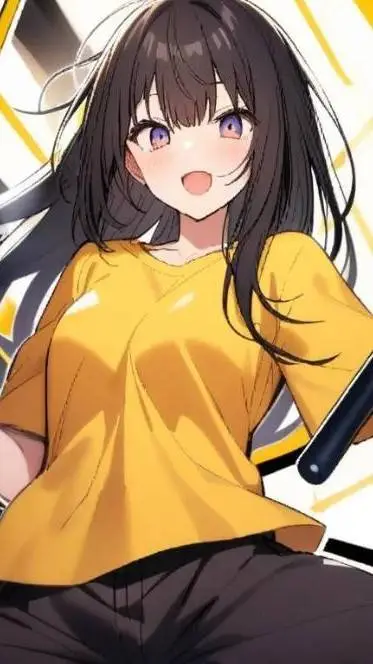 ai character: chica deportiva  background