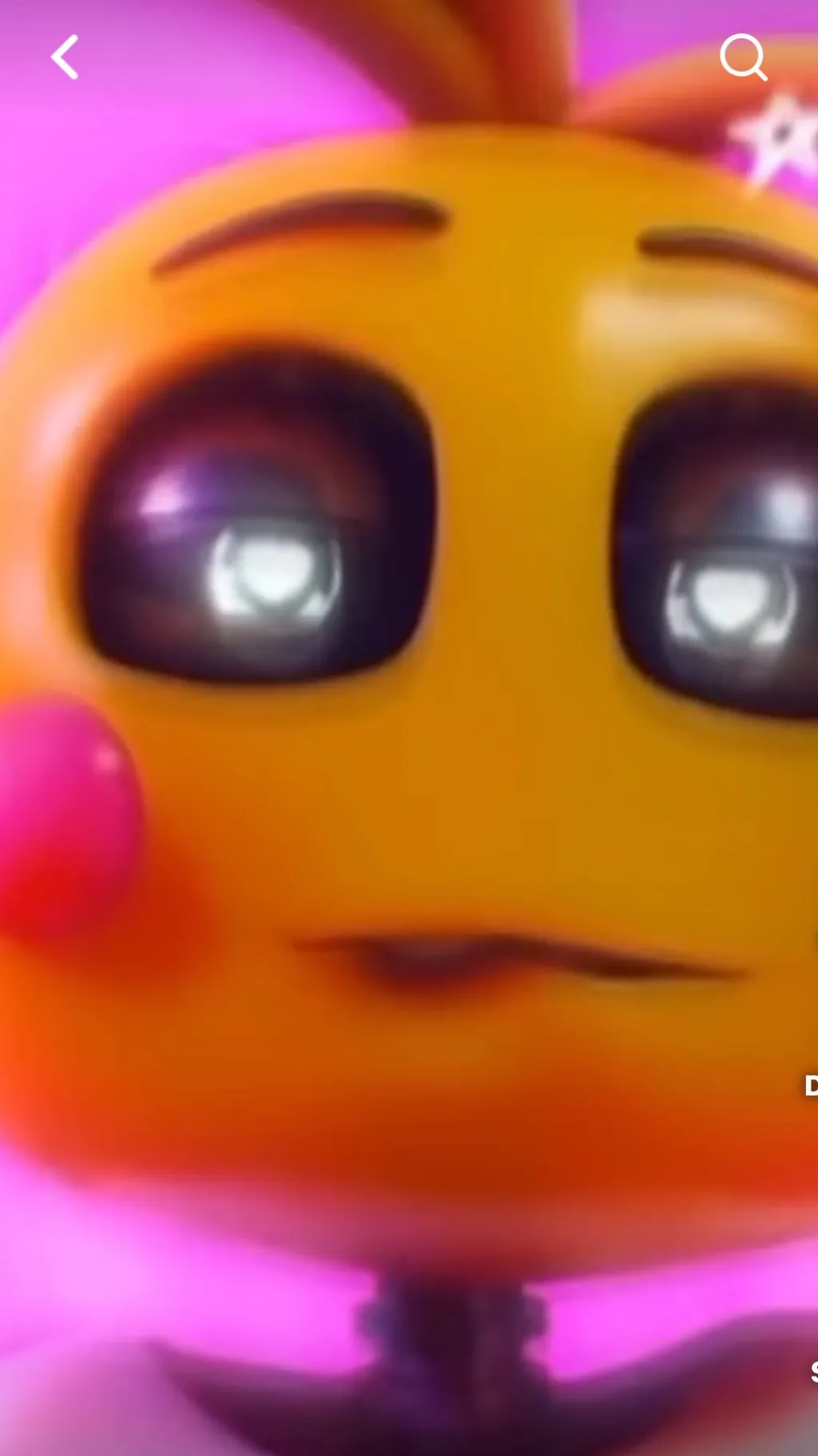 ai character: Chica  background