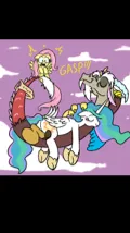 ai character: celestia  background