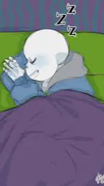 ai character: Sans x chara background
