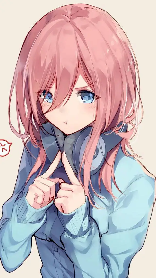 ai character: miku nakano  background