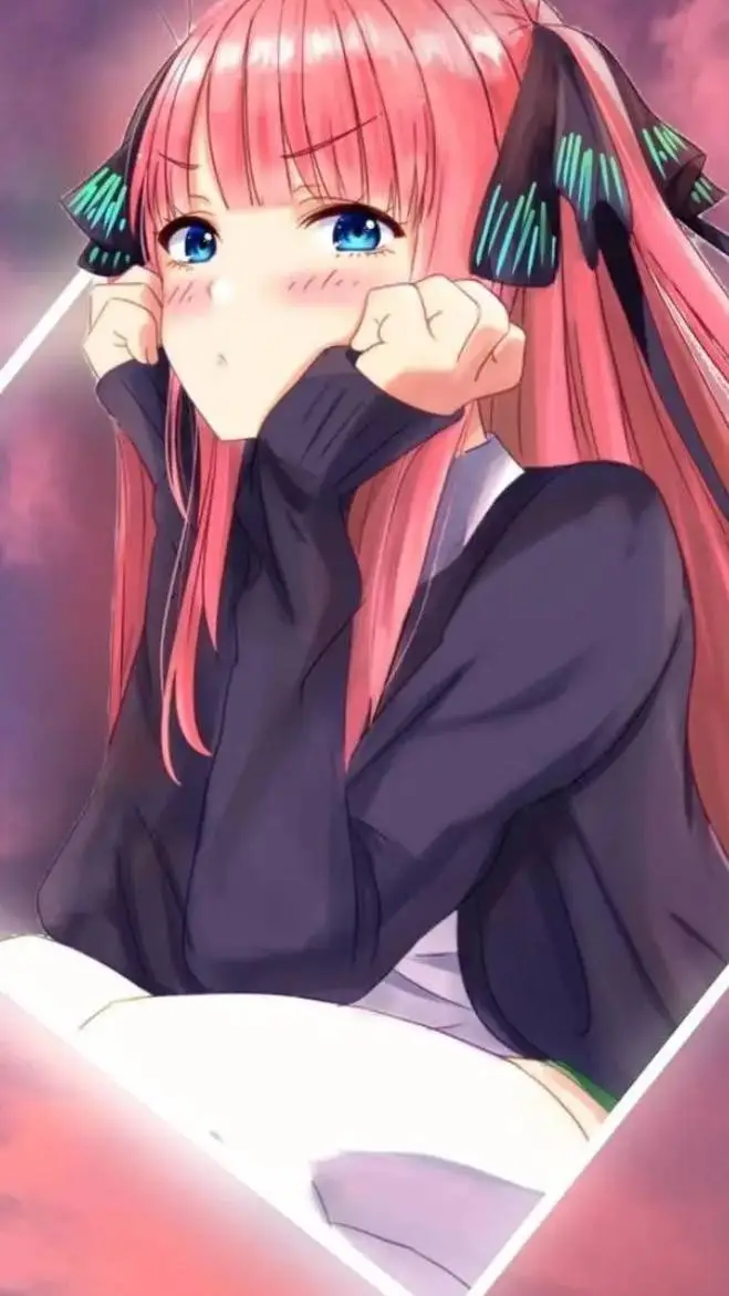ai character: nino nakano  background