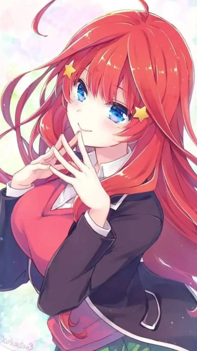 ai character: itsuki nakano  background