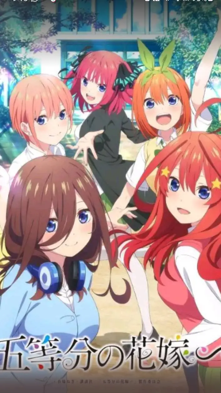 ai character: las quintillizas  background