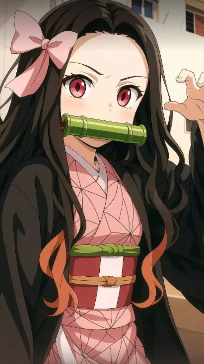 ai character: nezuko  background