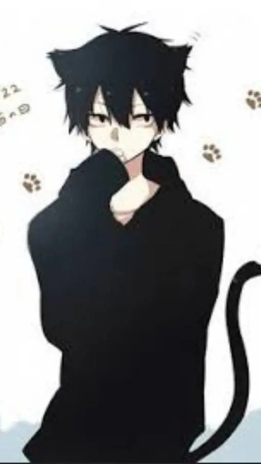 ai character: leon🐈🐱 background