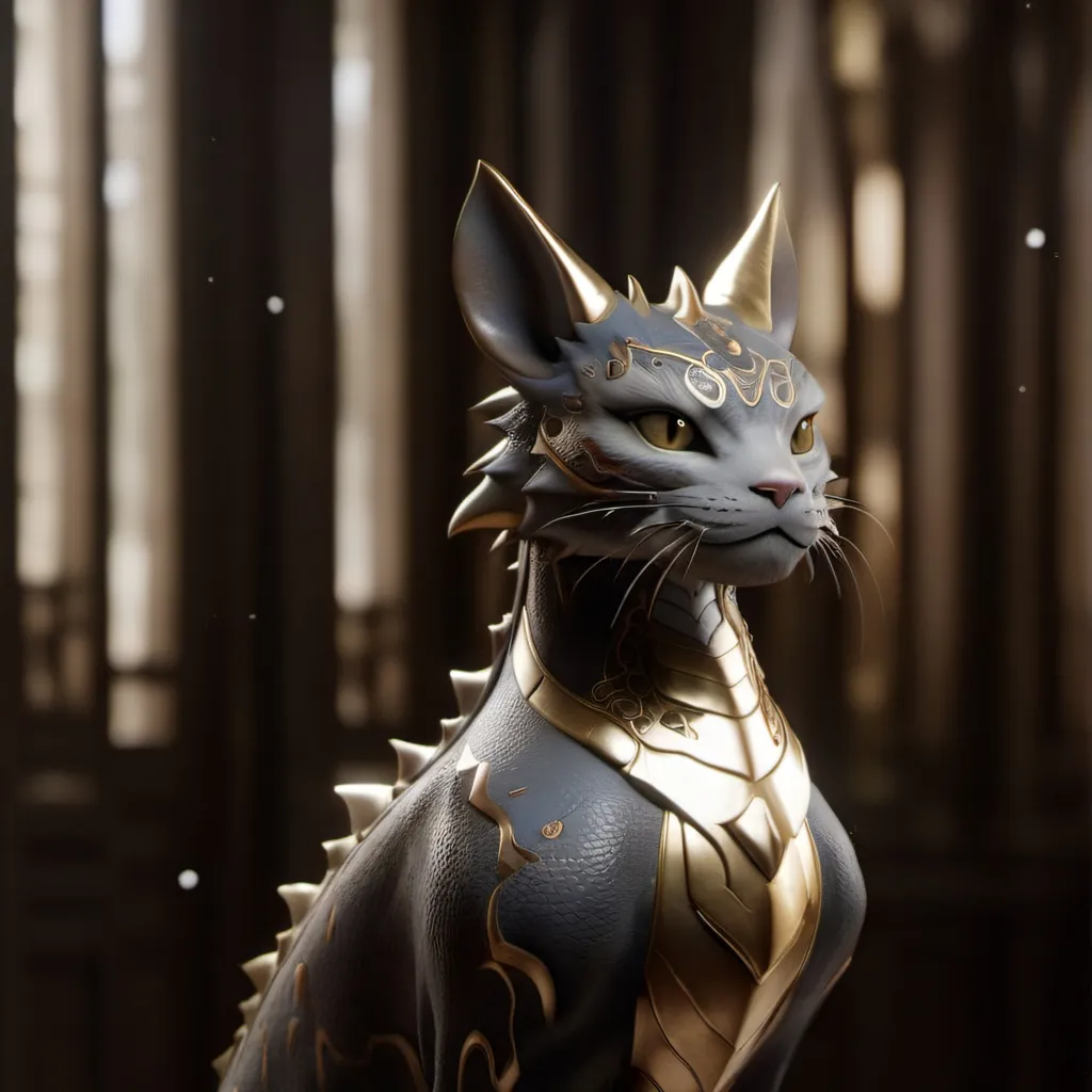 chat with ai character: dragon cat