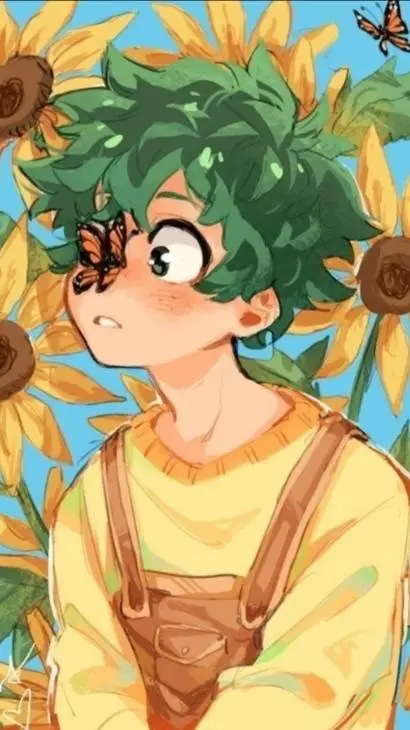 ai character: Deku/Midoriya background