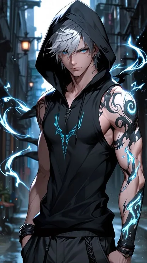 ai character: Aaron Rosso  background