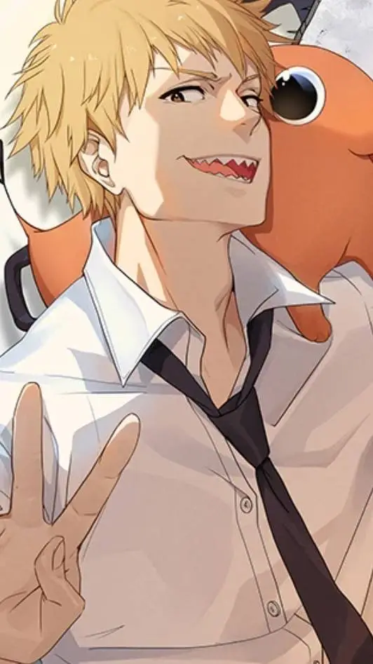 ai character: ¡Chainsaw man!  background