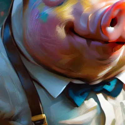 chat with ai character: Gogie pig
