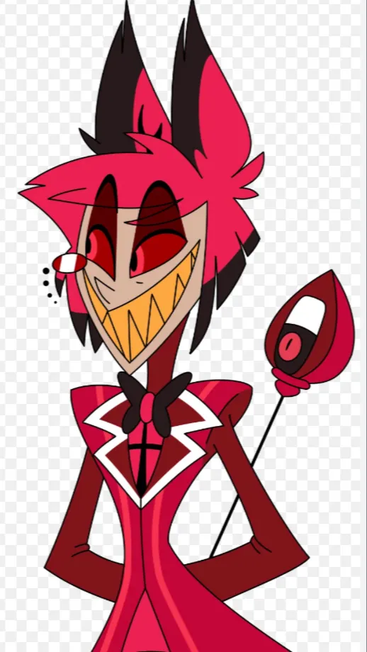 ai character: Alastor HH  background