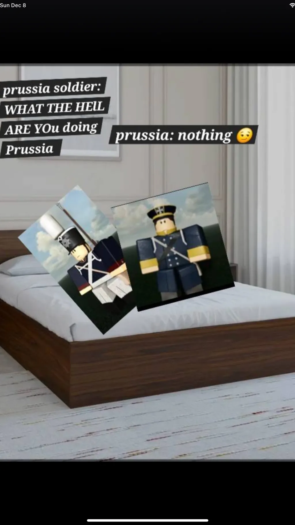 ai character: Prussia background
