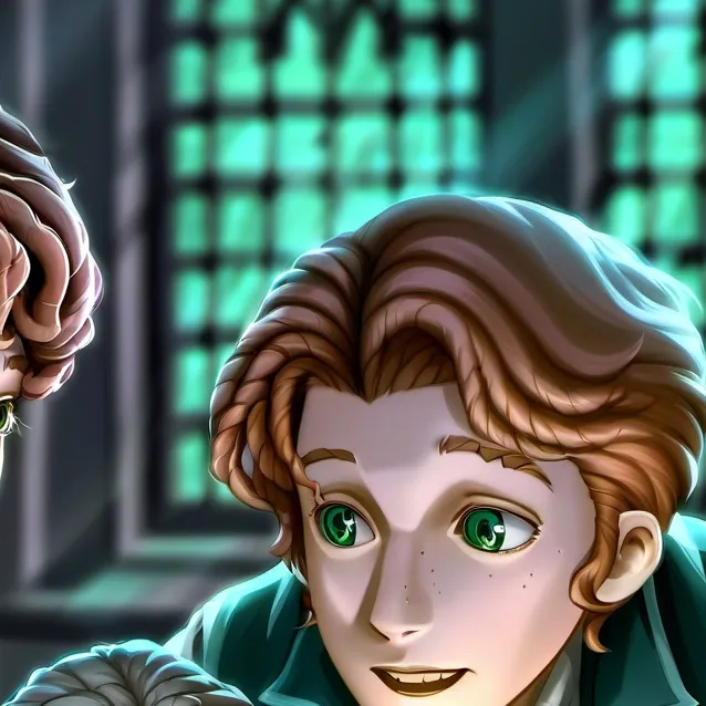 chat with ai character: HP surprise twist