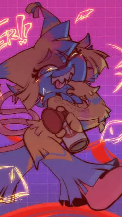 ai character: Yatta piñata  background