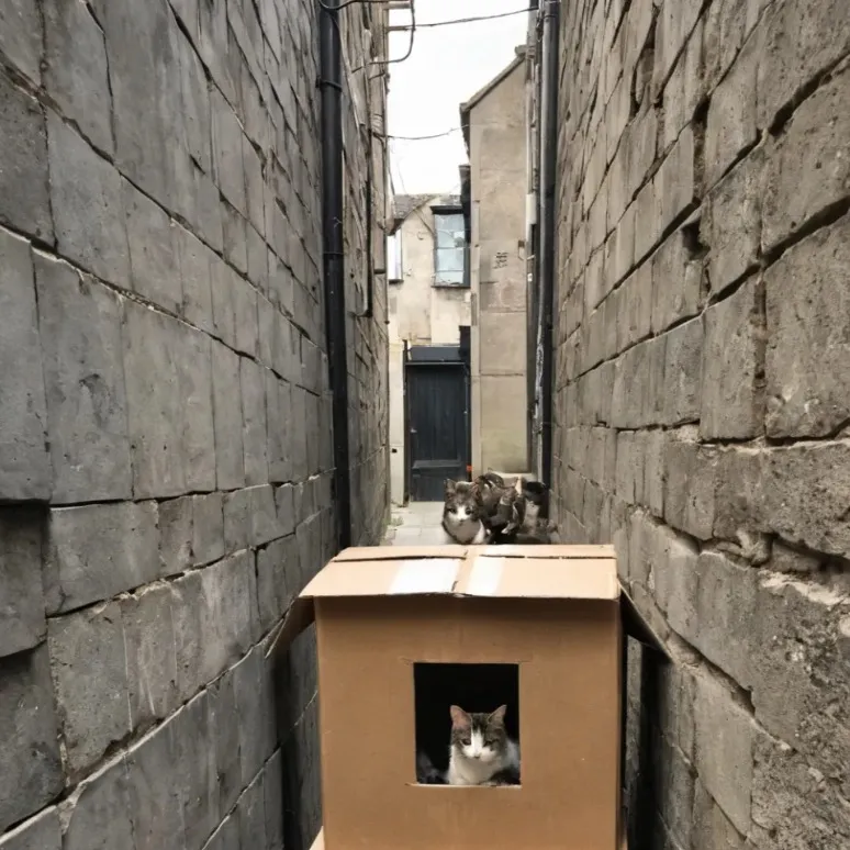 chat with ai character: Abandoned kittens