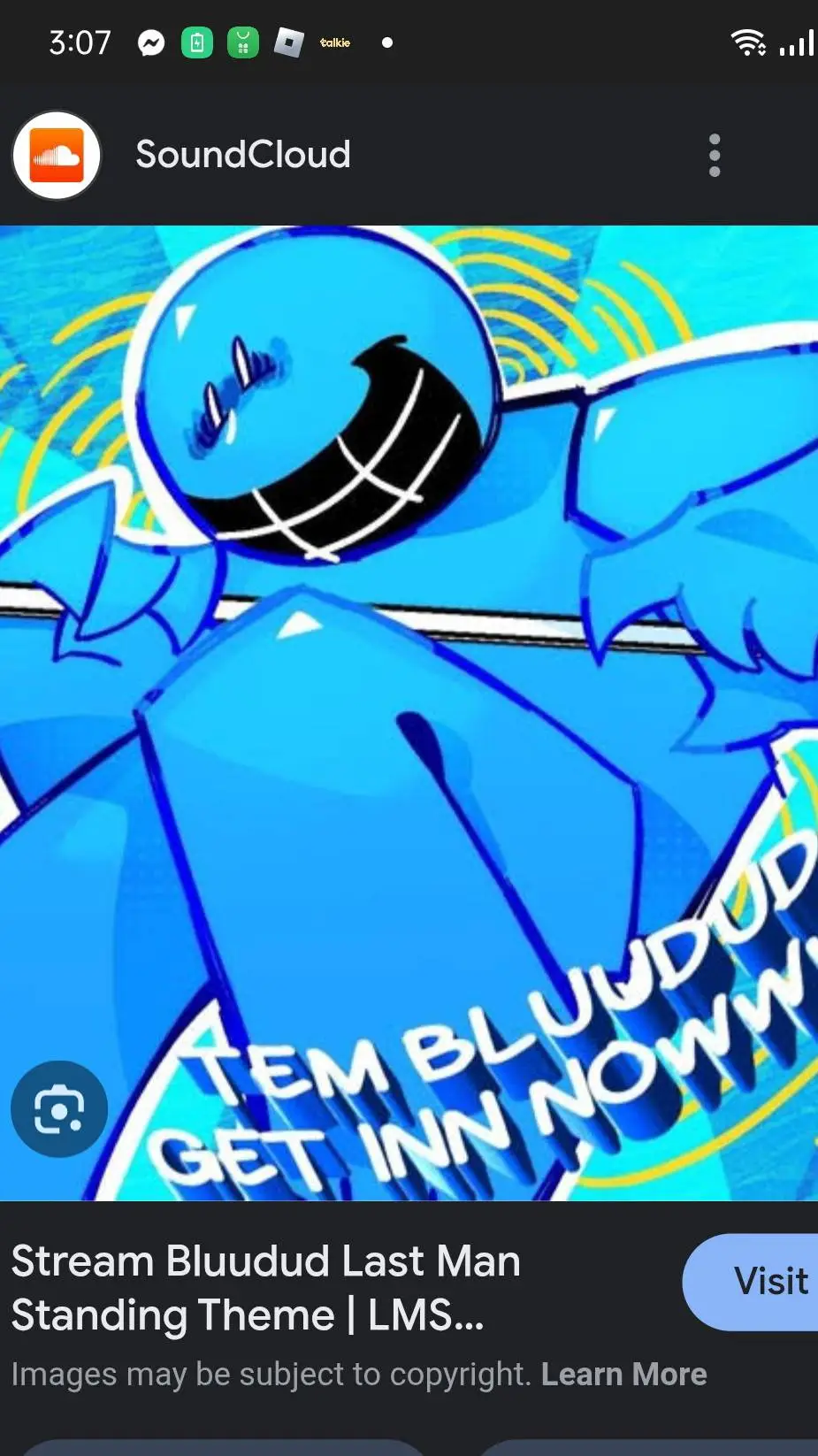 ai character: bluudud  background