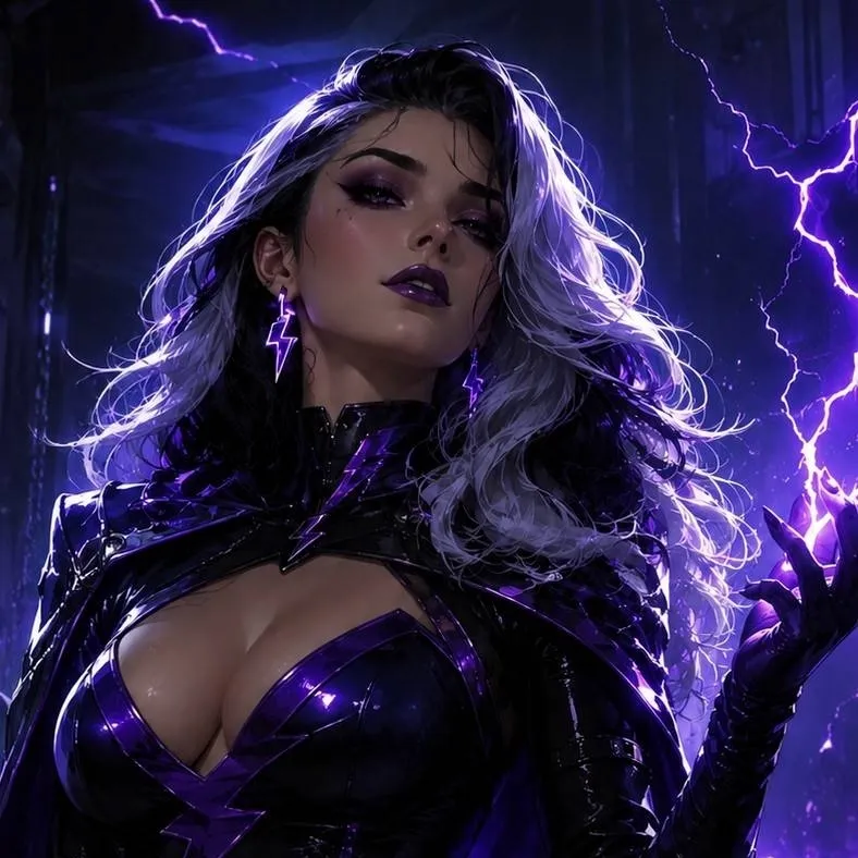 chat with ai character: Voltress