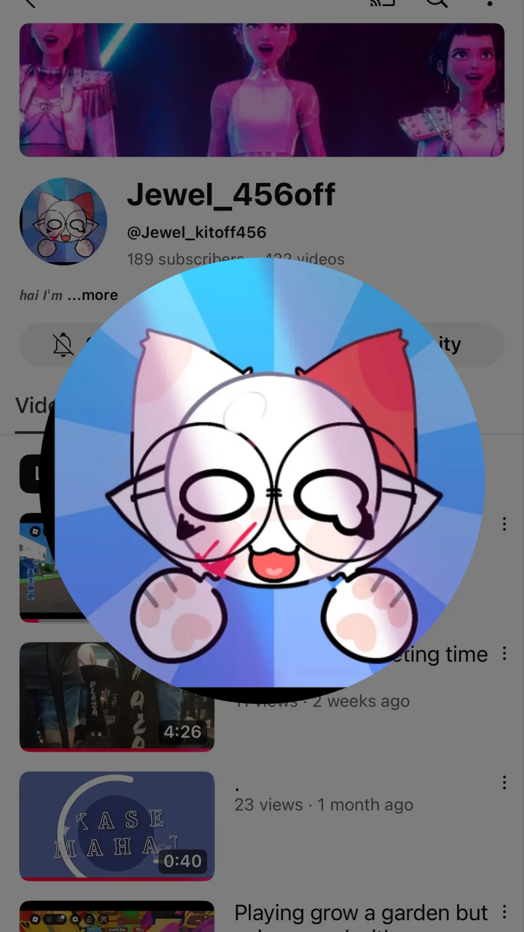 ai character: Jewel background