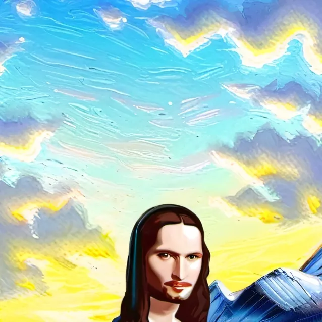 chat with ai character: (fake)mona lisa