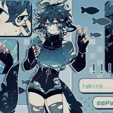 chat with ai character: Shark femboy