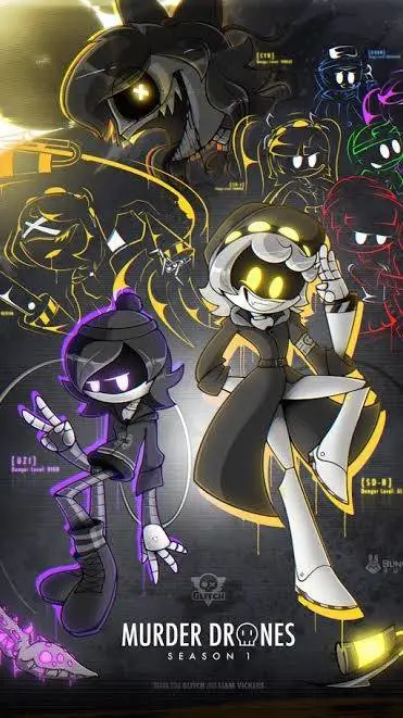 ai character: murder drones background