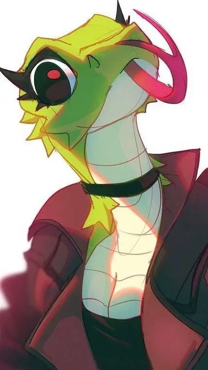 ai character: 🐍Sally 🐍 background