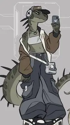 ai character: nyx  background