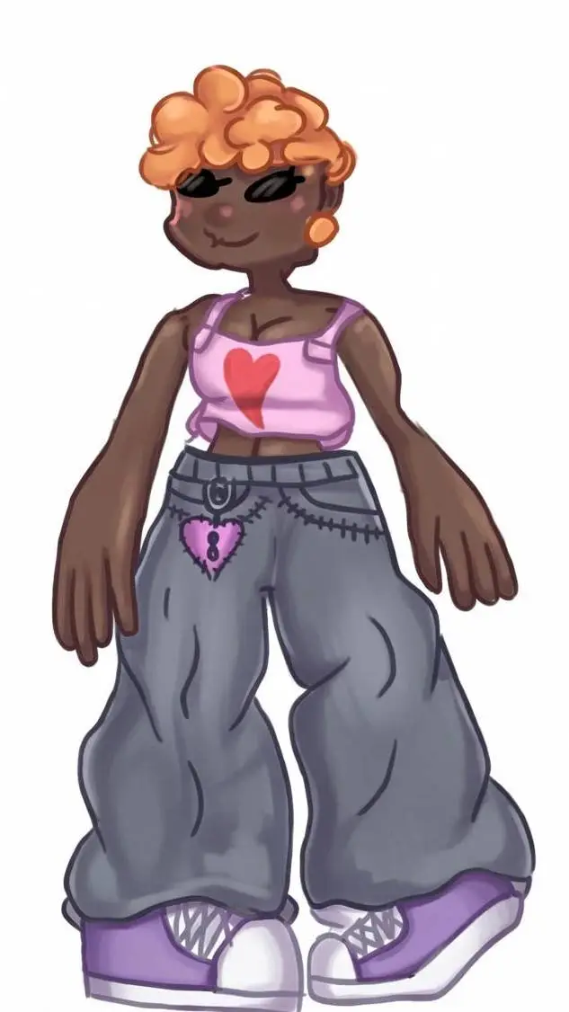 ai character: Lulu  background