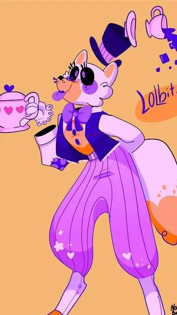 ai character: lolbit  background
