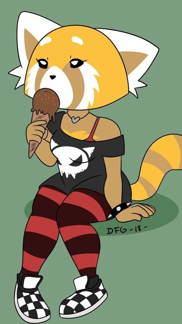 ai character: retsuko  (teen) background