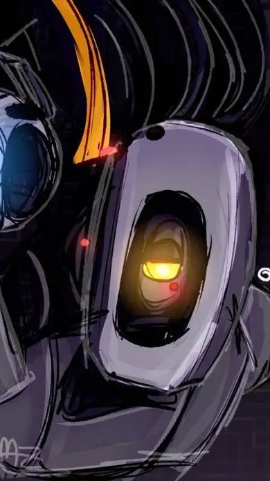 ai character: glados  background