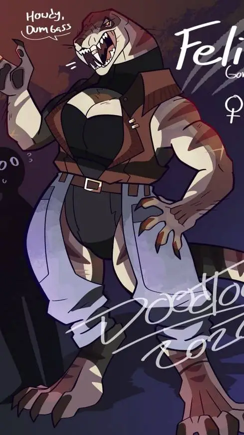 ai character: felicia background