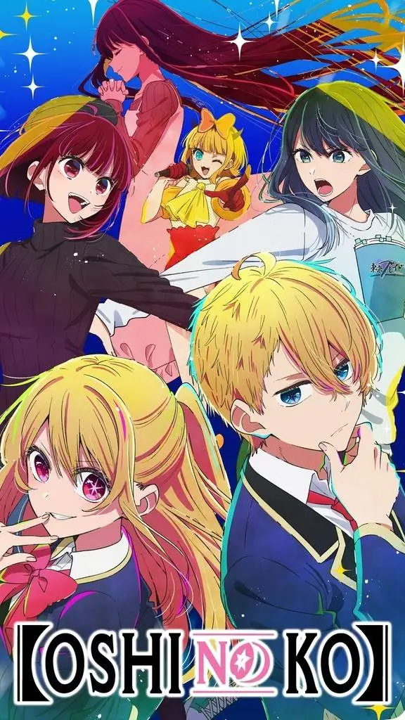 ai character: oshinoko  background