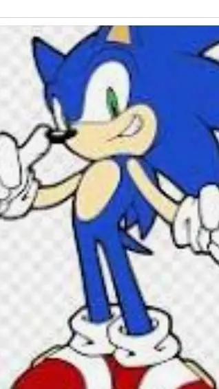 ai character: Sonic the hedgehog background